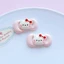 Set Charm Hello Kitty Táo Hồng Cute Mini Kawaii – Charm Mèo Kitty Nơ Tim Bóng Dễ Thương Trang Trí Dép Hot Trend