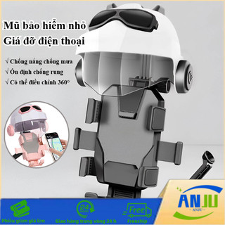Giá đỡ điện Thoại Cho Xe Máy Và Xe đạp, Xoay 360°, Chống Sốc, Chống Nắng, Chống Mưa, Lắp đặt Chắc Chắn