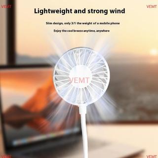 [VG] 1 Cái Làm Mát Im Lặng Không Dây Mini Chơi Quạt Mùa Hè Dài USB Sạc Quạt Cầm Tay MỚI