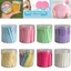 EBINLANDS 60 Cái / bộ Miếng Bọt Biển Rửa Mặt, Miếng Bọt Biển Nén Dùng Một Lần, Miếng Lót Cotton Làm Sạch Mặt Đóng Hộp Da Mịn Cho Mọi Loại Da