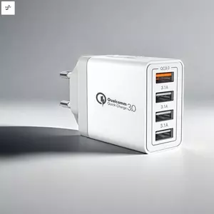 Bộ chuyển đổi sạc nhanh nhiều USB 3.1A 33W Bộ sạc USB cắm tường sạc nhanh Tương thích cho các thiết bị kỹ thuật số