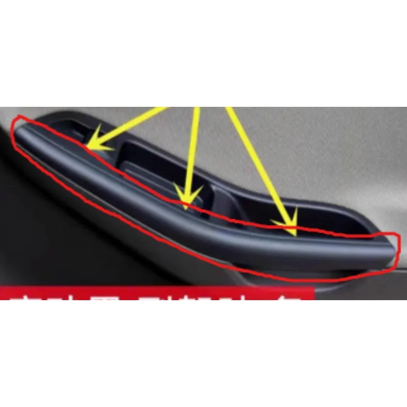 Cửa Đen Nội Thất Tay Viền Dải Bên Trong Tay Cầm Dải Trang Trí Cho Xe Ford Focus 2012-2018 BM51-A24185-ACW