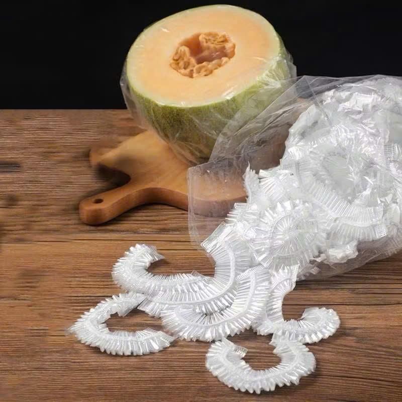 Túi bọc thực phẩm 100 cái  co giãn siêu dai có chun kèm túi gấu. C87 SHOP