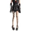 Quần bó nữ IAPPORTUNIA, Vớ lụa mát ngọt ngào họa tiết không đều, Độ đàn hồi thoáng khí Thời trang cá tính Vớ in hình cá tính Mặc cá tính