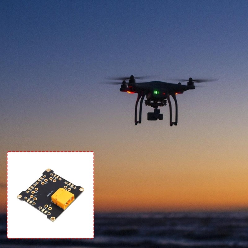 Bảng phân phối điện kết nối SELA XT30 cho FPV với công suất hiện tại 60A