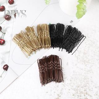 (TFT) 50 Cái / bộ Tóc Sóng Hình Chữ U Bobby Pin Barrette Salon Kẹp Tóc MỚI