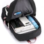 Ba lô đi học Snoopy Ba lô sạc USB Dung tích lớn Học sinh Schoolbag Sách chó con