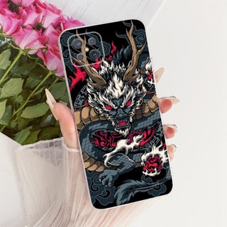 Dành Cho OPPO Reno 4Z 5G Vỏ CPH2065 Mát Hổ Sư Tử Rồng Mèo Dễ Thương Silicon Mềm Bảo Vệ Cho OPPO Reno4 Z 5G A92s Vỏ Điện Thoại