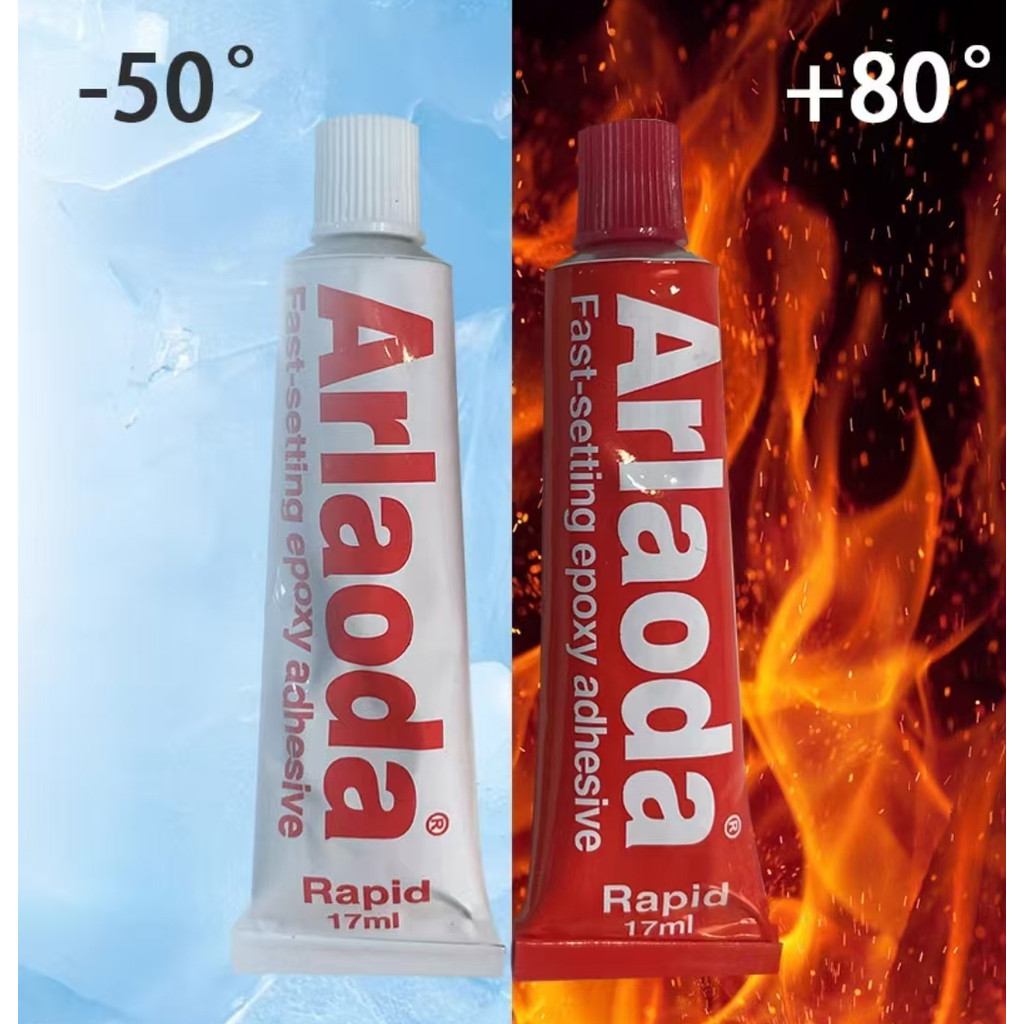 【COD】Bộ 2 tuýp keo epoxy đa năng, dán sắt kính kim loại chịu nhiệt nước - Keo chuyên dụng cho đồng hồ và sửa chữa