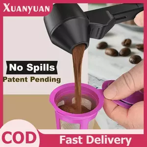 XUAN Muỗng cà phê phễu cho nồi K tái sử dụng, 1/2 thìa đo dung tích, phụ kiện nhà bếp VN