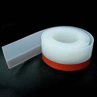 2 mét ron silicone tự dán Ron Chân Cửa, Cao Su, Ngăn Bụi, Ngăn Côn Trùng, Giảm Tiếng Ồn, Dán (Có Keo)