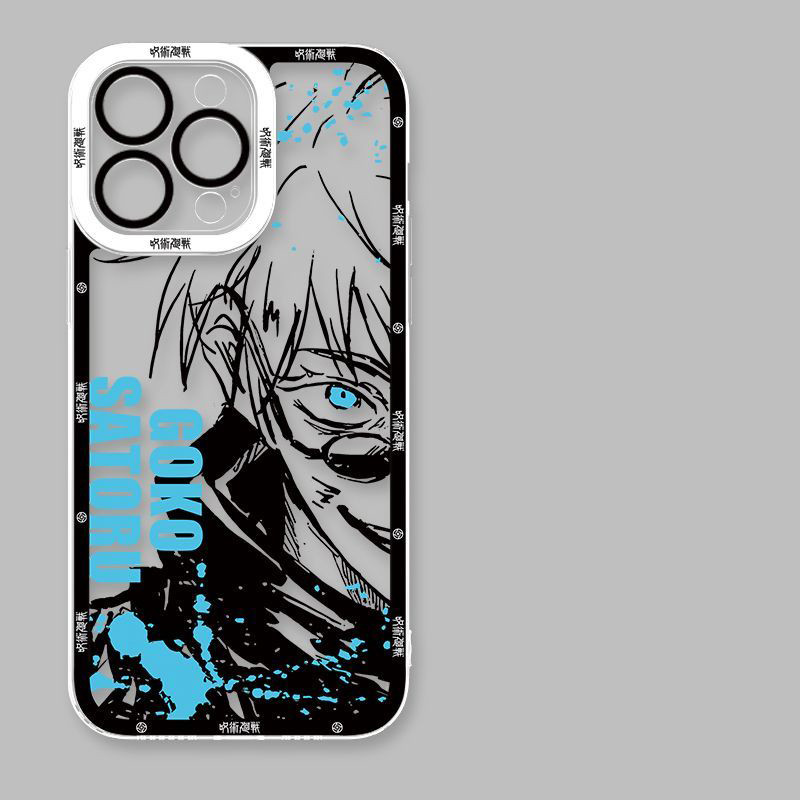 Ốp Lưng Cho OPPO Reno 13F 12F 11F 14F 11 12 13 14 Pro 5G Vỏ Jujutsu Kaisen Gojo Satoru Itadori Yuji Okkotsu Yuta Choso Anime Silicone TPU Họa Tiết Trong Suốt Bảo Vệ Camera