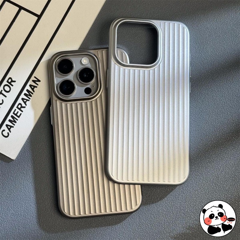 Ốp Điện Thoại Sóng 3D Đơn Giản Cho iPhone 17 Air 16E 16 15 14 Plus 13 Pro Max 17ProMax 16ProMax Vỏ Sang Trọng Vỏ Cứng Kinh Doanh Dễ Thương