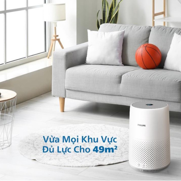 Máy lọc không khí Philips AC0850/20 - Diện tích 49m2 - Kết nối wifi - Bảo hành chính hãng 24 tháng