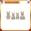 Sylvanian Families Doll【Milk Rabbit Family】 FS-47 ST Mark Certified 3 Years and Up Toy Dollhouse Sylvanian Families Epoch Co., Ltd.