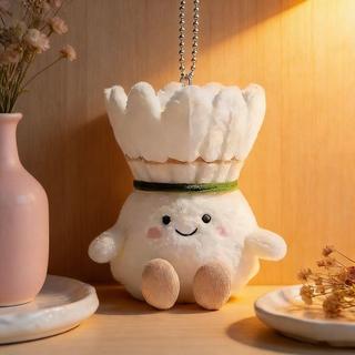 Móc khóa búp bê cầu lông COZYNEST, Đồ chơi nhồi bông hoạt hình Kawaii, Mặt dây chuyền ba lô quà tặng sáng tạo mềm mại