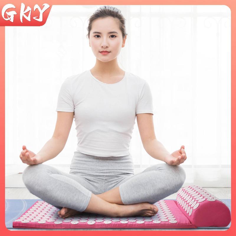 GKY Đệm massage thảm tập yoga có gai bấm huyệt giảm đau căng thẳng