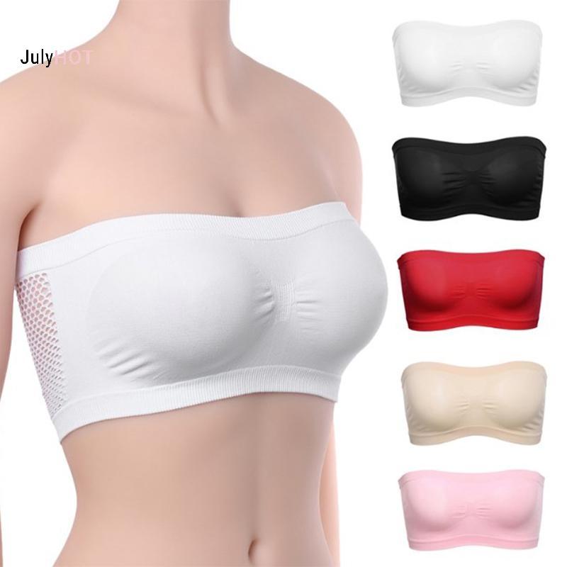 JULYHOT Bralette Nữ Gợi Cảm Push-Up Vô Hình Không Dây
