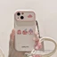Ốp điện thoại cặp đôi chó con dễ thương cho iPhone 17 16 15 14 13 12 11 Pro Max X Xr XsMax 7 8 Plus SE2020