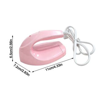 GAIL Mini Ironing Hạt Eectric Iron, DIY Craft In Truyền Nhiệt Điện Sắt Cắt Đậu, Hạt Handmade Đồ Chơi Hạt Nhựa Nóng Fix Kim Cương Giả Sắt Giáo Dục Trẻ Em