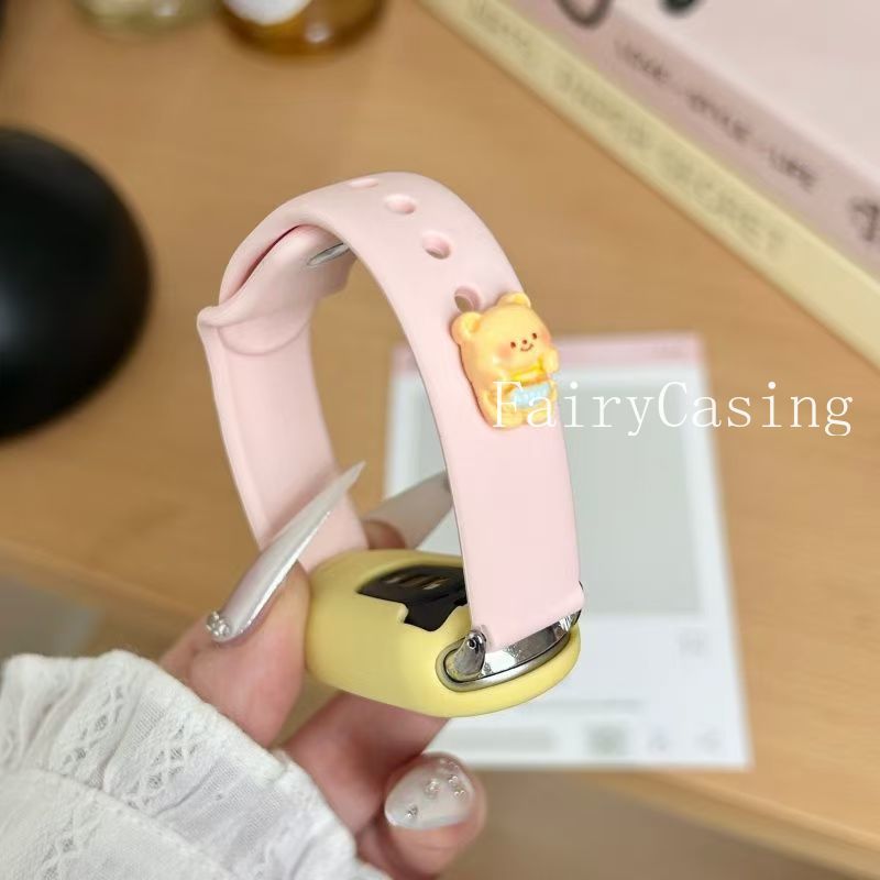 Ốp Lưng Mềm + Dây Đeo Cho Xiaomi Mi Band 10 9 8 NFC Phụ Kiện Vòng Tay Silicon Thể Thao Cho Miband 10Ceramic Phiên Bản Dây Đeo Tay