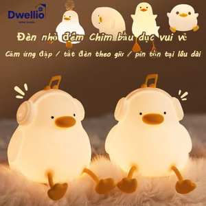 Đèn ngủ vịt vàng nhỏ,Phim hoạt hình dễ thương Night Light,Đèn ngủ nhỏ trong phòng,Sạc USB Tiện Lợi