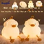 Đèn ngủ vịt vàng nhỏ,Phim hoạt hình dễ thương Night Light,Đèn ngủ nhỏ trong phòng,Sạc USB Tiện Lợi