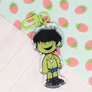 Gorillaz | Double-Sided Acrylic Keychains Cute cartoon game Character pendant