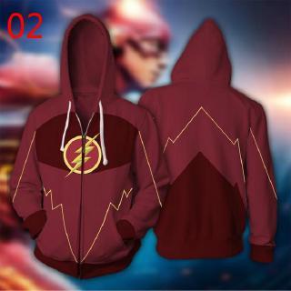 Áo khoác thời trang với zipper và họa tiết siêu anh hùng, in kỹ thuật số