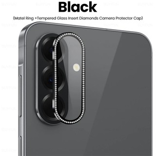 Dành Cho Samsung Galaxy A56/A36/A26 Kính Cường Lực Kim Loại Bảo Vệ Ống Kính Máy Ảnh Full Cover