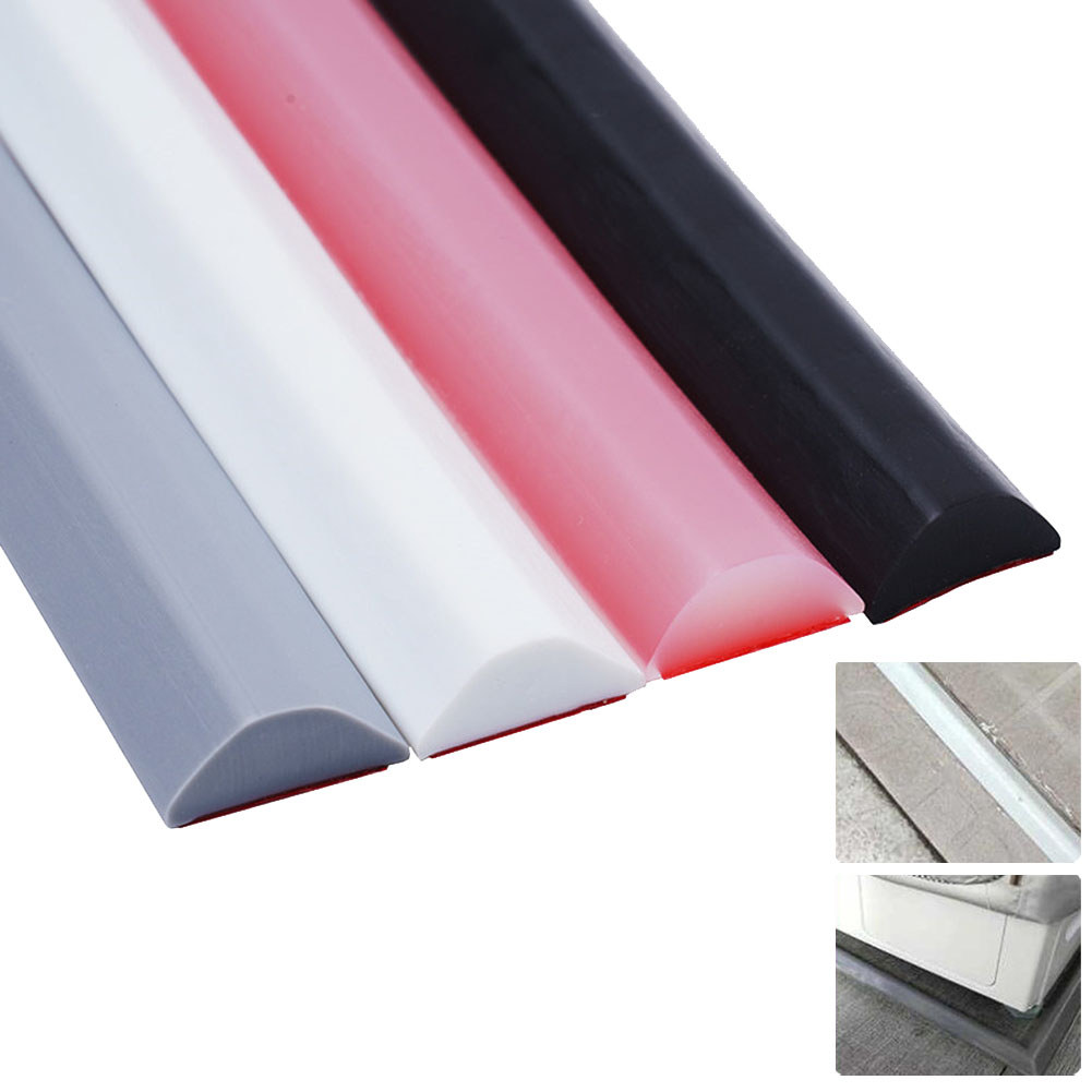 <WELV> Dải chắn nước giữ trong phòng tắm Dải kín silicon tách khô & ướt