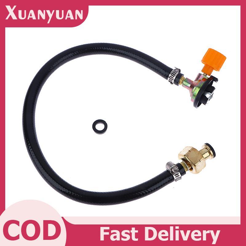 XUAN Gas Nạp Adapter Chống Rò Rỉ Cao Su Gas Nạp Ống Ống Xi Lanh Bộ Chuyển Đổi Bình Đổ Phụ Kiện Van Bện Ống VN