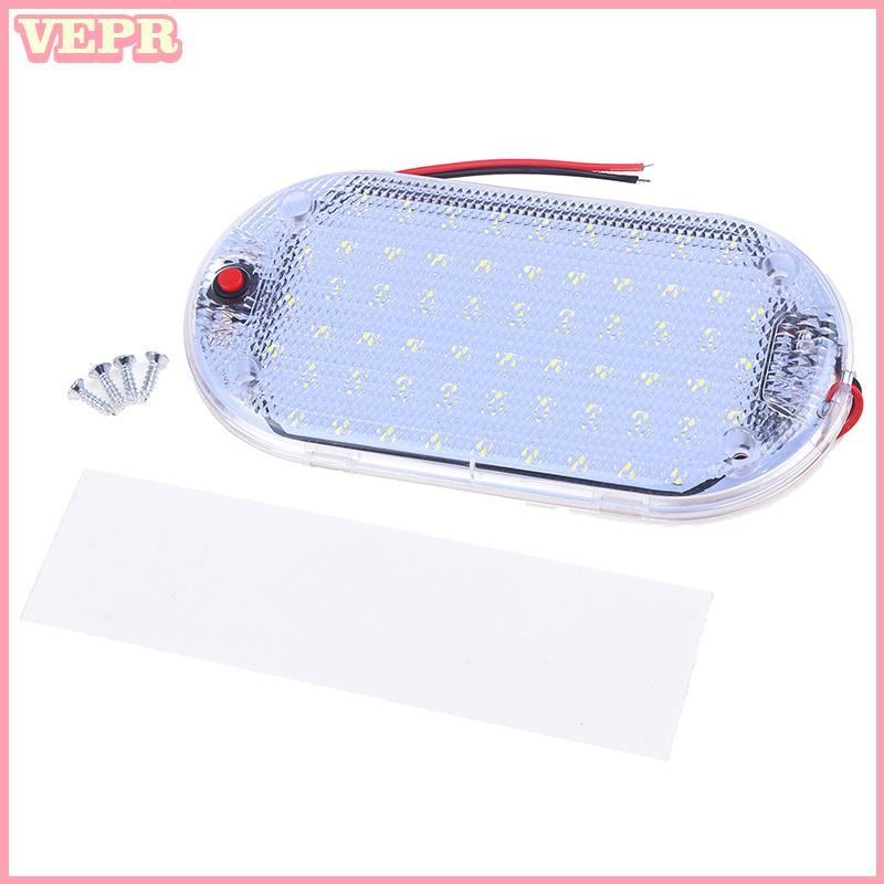 Nhang 60LED 12V-85V LED Xe Ô Tô Mái Vòm Trần Đèn Đọc Sách Nội Thất Mái Xe Nâng Ô Tô Độ Sáng Cao Cabin Light Strip vn