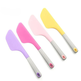 Thìa silicon cần thiết - Chịu nhiệt, rửa dễ, trộn đều，Silicone，Kem Nướng Bánh