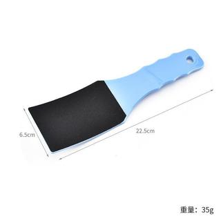 Giấy nhám hai mặt Bàn chân Tập tin tẩy tế bào chết Da chết Bàn chà chân vết chai Chăm sóc bàn chân Tay cầm cong Bàn chân Chà chân