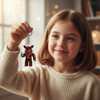 Móc treo túi trẻ em dòng roblox: Five Nights AT Freddy's Edition-acrylic cao cấp 3mm | Hàng hóa & ph