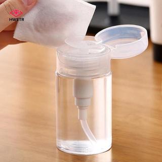 HWETR 100 / 150 / 200 / 300ml Loại Bấm Tẩy Trang PP Trong Suốt Chai Rỗng Máy Bơm Loại Trang Điểm Chai Nước Hộp Đựng Dụng Cụ Làm Móng Tay Phụ Kiện