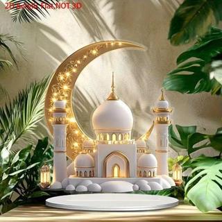 Trang trí nhà cửa lễ hội Hồi Giáo Ramadan Eid, nghệ thuật phẳng, trang trí tiệc, kỷ niệm