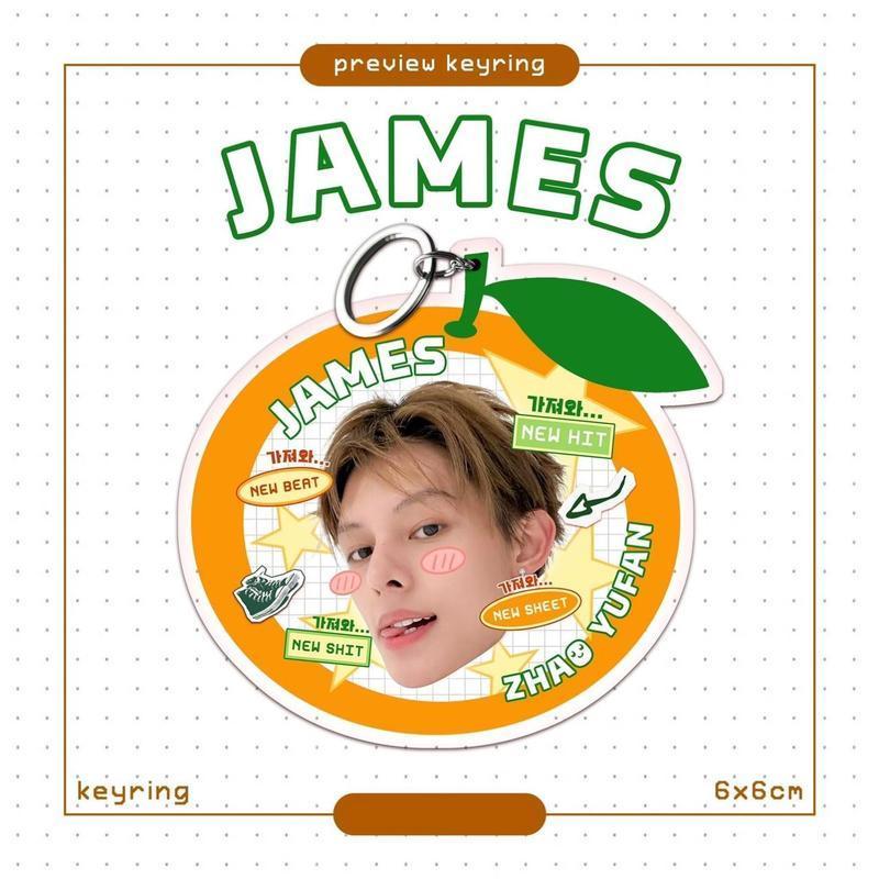 Móc khóa Cortis Nhóm Nhạc  KPOP James, Juhoon, Martin, Seonghyeon, Keonho