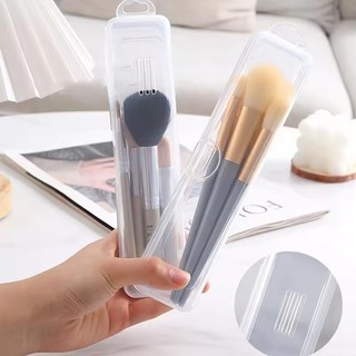 1 / 3 Hộp đựng cọ trang điểm di động - S / M / L Đồ lặt vặt trong suốt Contaniners Nhà tổ chức tại nhà