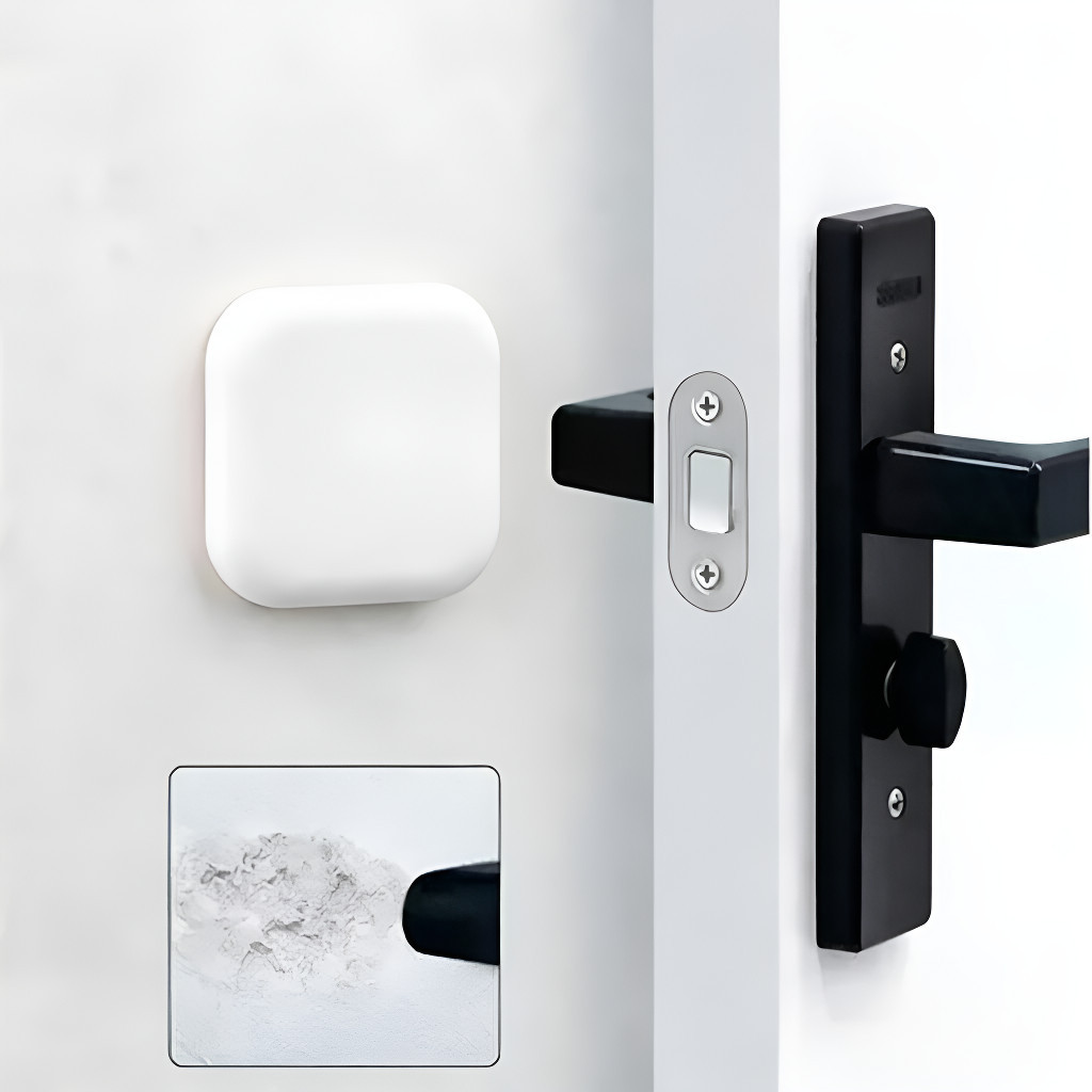 【COD】Bộ 8 miếng đệm silicon đa năng, giảm tiếng ồn va chạm từ cửa, tủ, bàn ghế, tạo không gian yên tĩnh hơn.