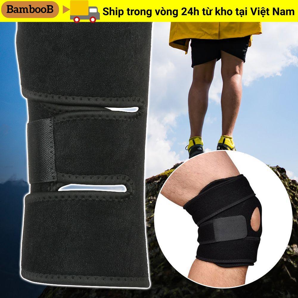 Miếng đệm đầu gối BAMBOOB Huấn luyện chạy bộ an toàn