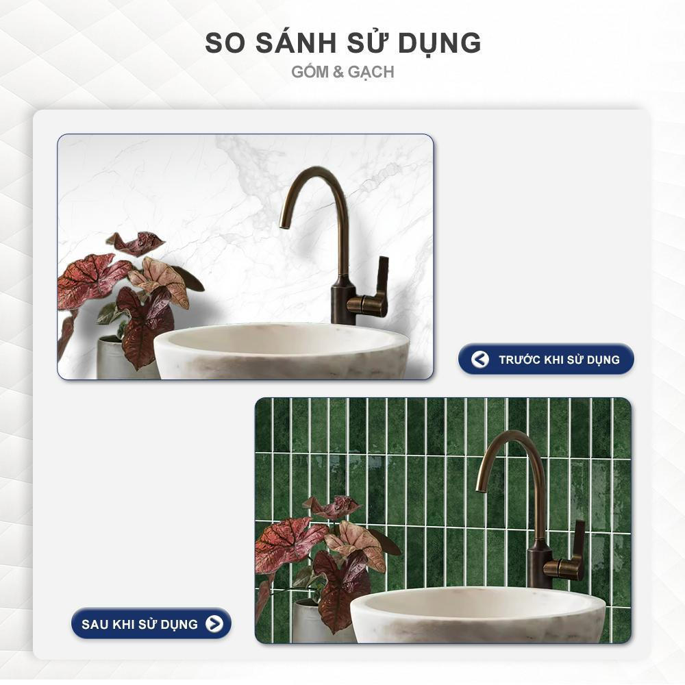 MORCART Nhãn dán tường chống văng nhà bếp, Nhãn dán trang trí tự dính 3D, chống thấm nước và chống dầu, Thích hợp cho nhà bếp, phòng tắm và tường, 25x25cm/30x30cm 1 tấm