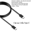 Cáp sạc Type C dài 1.8m - 3A công suất 25W/45W/65W dành cho các dòng Samsung S23S24,S25/Note10/Zflip