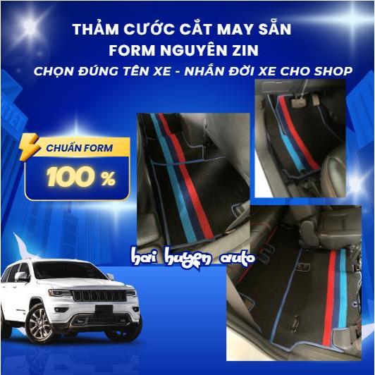 [May sẵn] [4 - 7 chỗ] Thảm lót sàn cước dành cho xe 4 - 7 đã cắt sẵn và vay viền có khuy cài cẩn thận theo yêu cầu