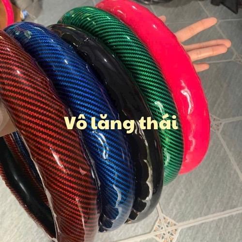 Bọc vô lăng da Thái bóng Việt Nam cao cấp – cầm đầm tay, chống trơn trượt dành cho xe tải xe đầu kéo