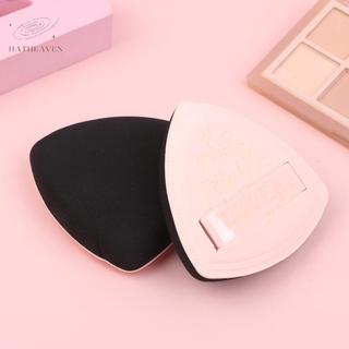 [hatheaven] Tam Giác Puff Mặt Trang Điểm Bọt Biển Mềm, Dùng Cho Bột Lỏng, Kem Nền, Bột Cơ Thể, Mỹ Phẩm