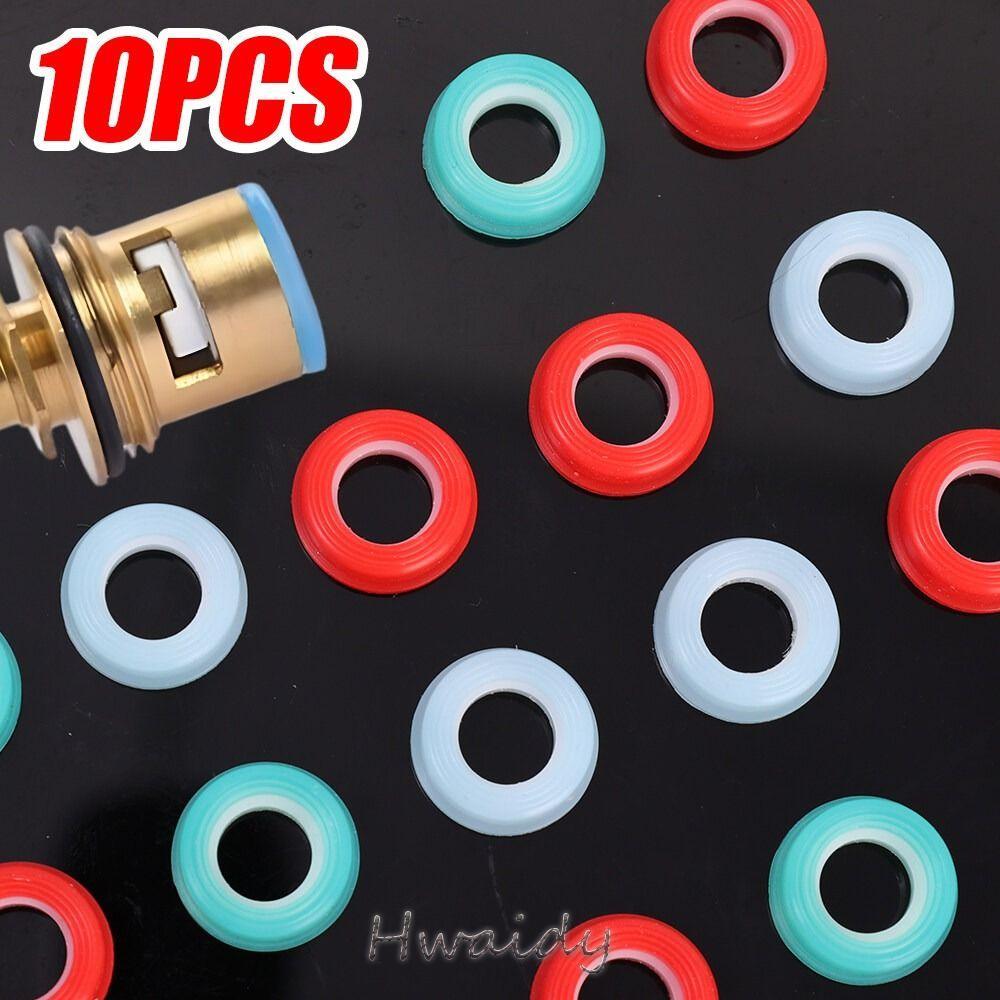 HWAIDY 10 Miếng Đệm Niêm Phong Rò Rỉ Vòi, Đai Nguyên Liệu Silicon Cách Nhiệt, Vòng Niêm Phong Chống Rò Rỉ Chống Thấm Nước Di Động