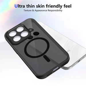 Ốp lưng Honor X6C Vỏ hấp dẫn từ tính màu đen mờ cho vỏ điện thoại Honor X6C