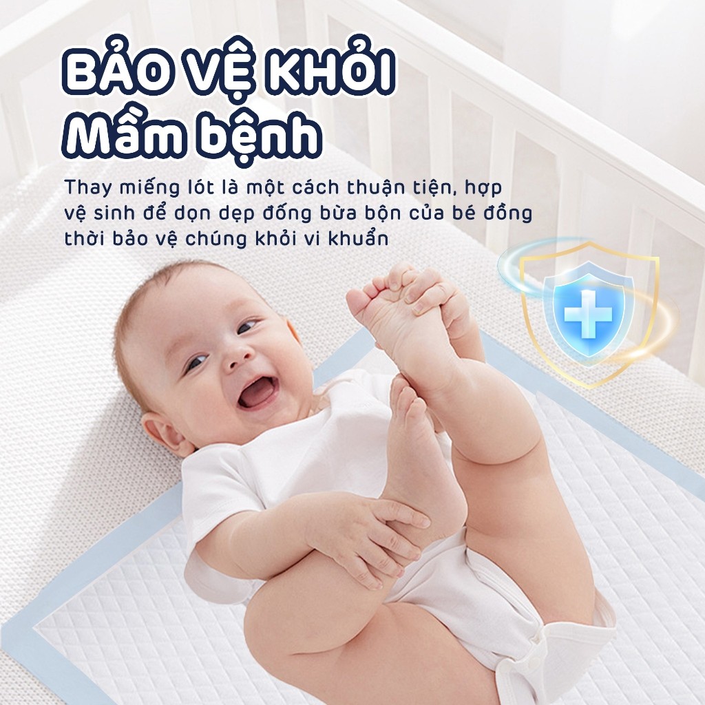 [Combo 3] Miếng Lót Aiwibi Thấm Hút Vượt Trội 40x60, 10 Miếng/Gói